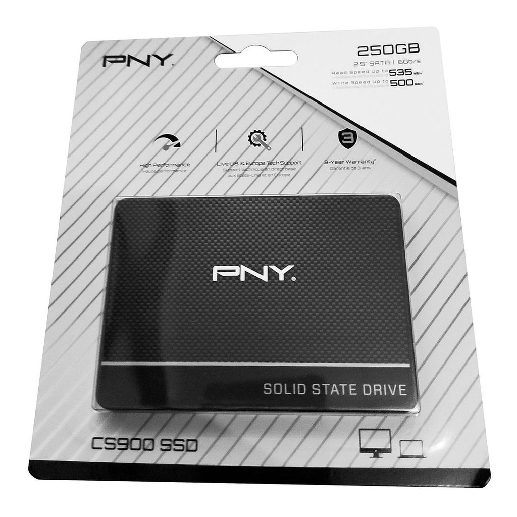 PNY 250GB CS900 SATA III 2.5吋SSD (SSD7CS900-250-RB)(平行進口