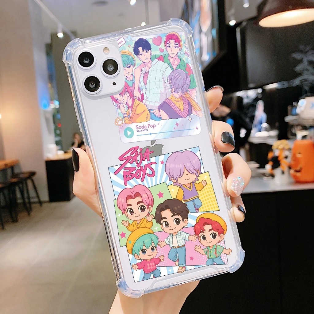 僅限男孩 KPOP 惡魔獵手 iPhone 16 15 14 13 12 Pro Max Mini 4 5 6 7 8 | 蝦皮購物