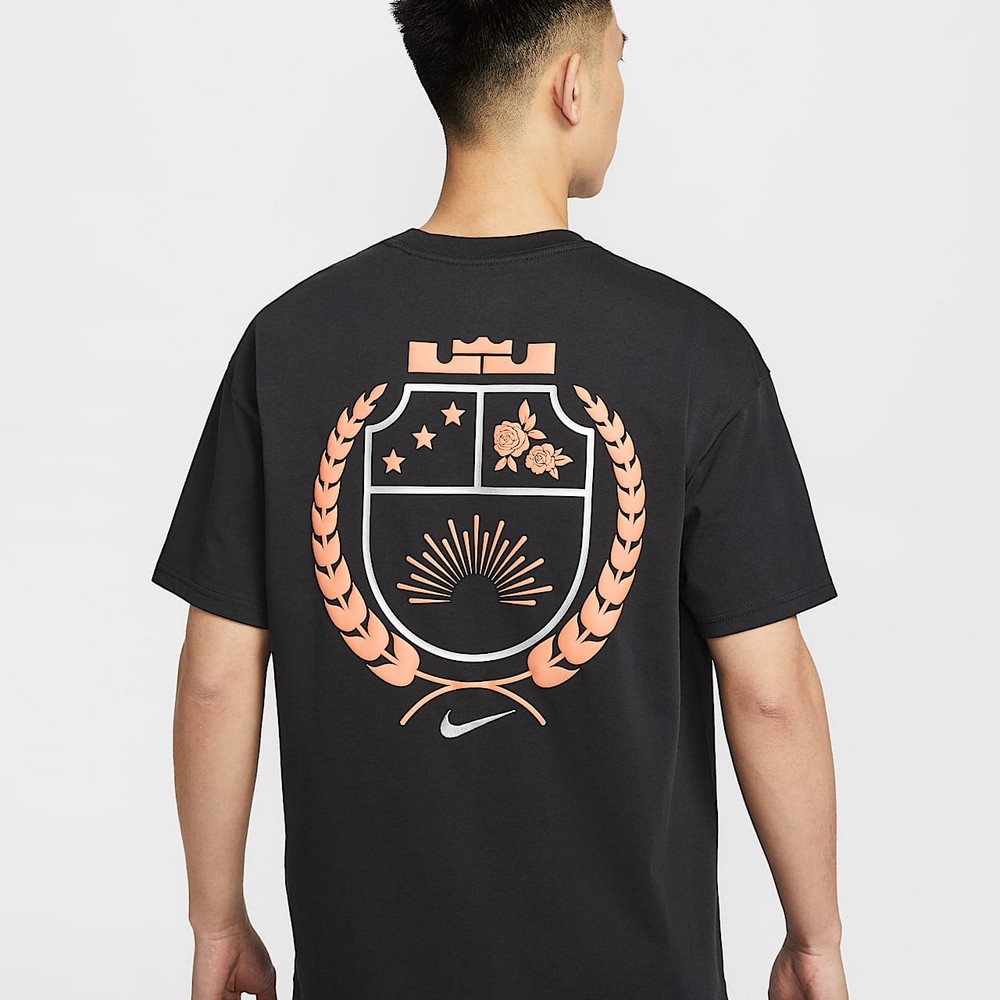 NIKE 短袖上衣 AS LBJ M NK M90 TEE OC 男 黑色 HJ3413010 現貨 廠商直送 | 蝦皮購物