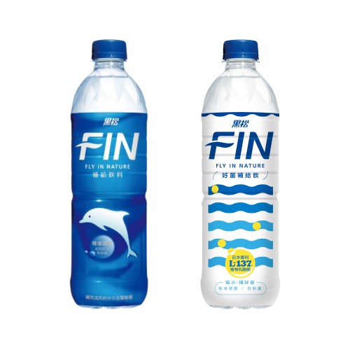 【蝦皮直營】黑松 4入組瓶裝 FIN補給飲料 / FIN好菌補給飲 運動飲料 580ml