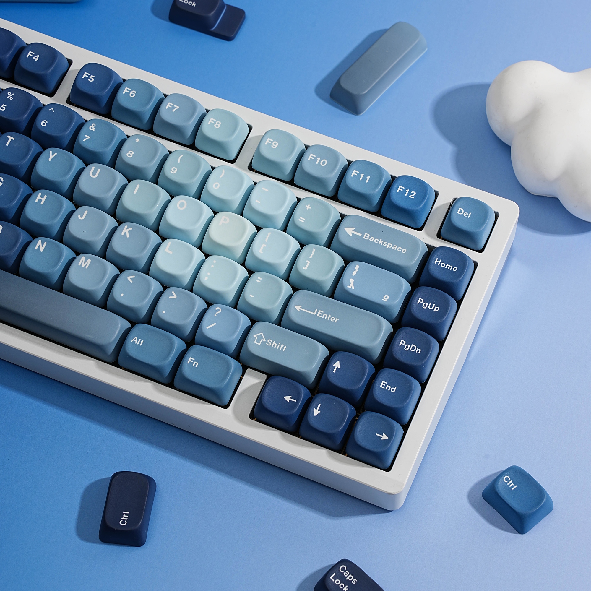 MOA Keycaps PBT 機械鍵盤鍵帽 球帽 ISO 日英韓西葡 BRPT 染印漸層鍵帽 | 蝦皮購物