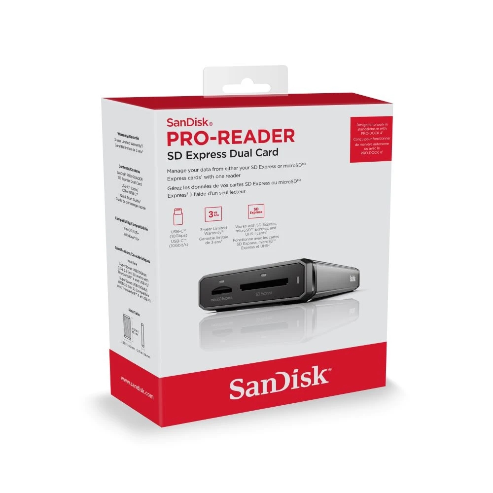 SanDisk Professional PRO-READER microSD SD卡 多卡讀卡機 廠商直送 | 蝦皮購物