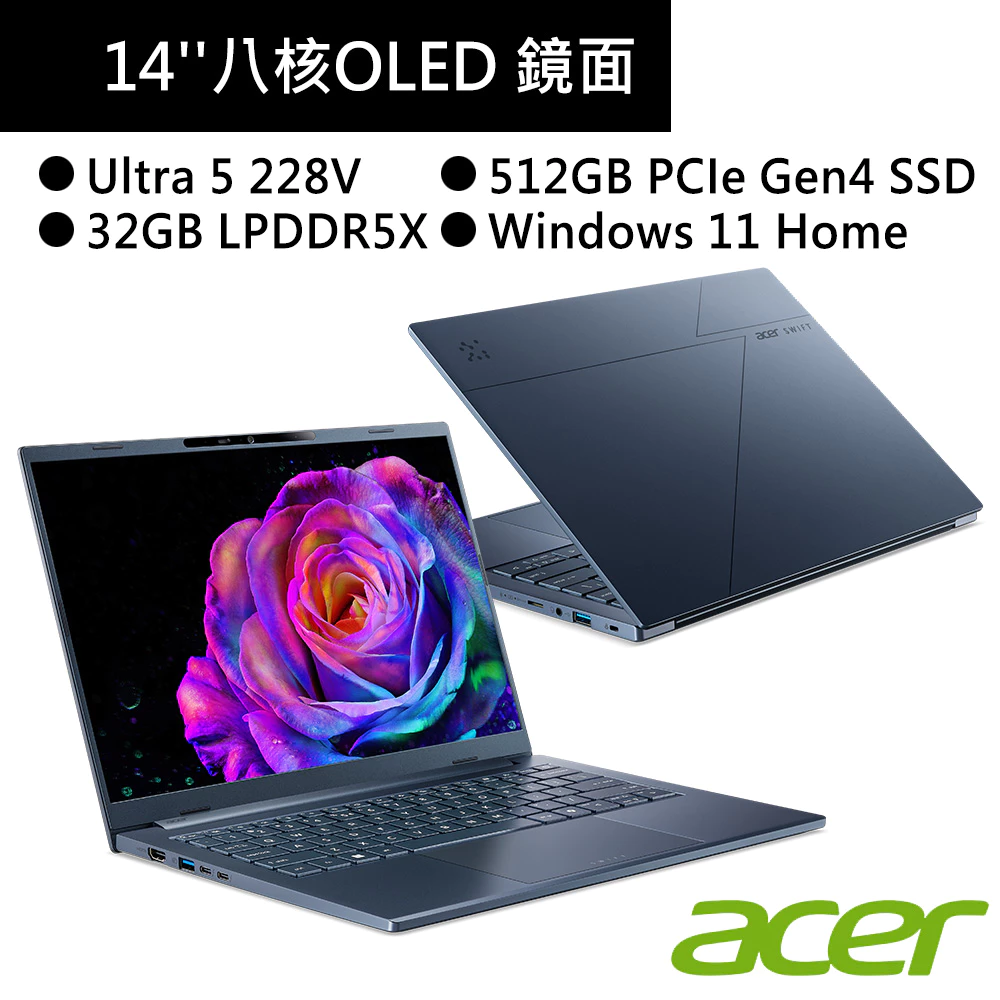 一整天不找插座，是真的——Acer Swift Go 14 SFG14-75-5948 完整評測