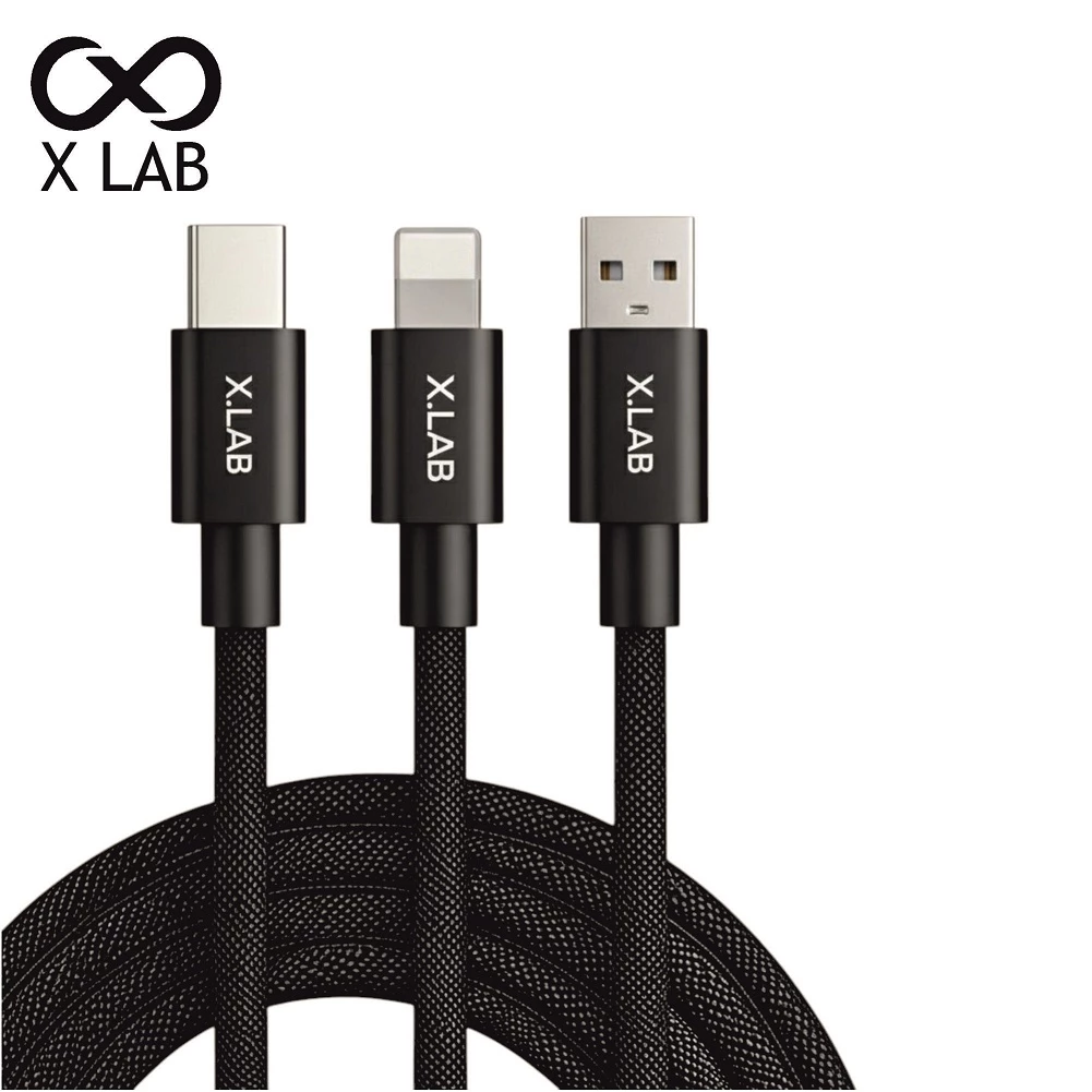 X.LAB 充電傳輸編織線評價:iPhone/安卓快充線怎麼選才不買錯