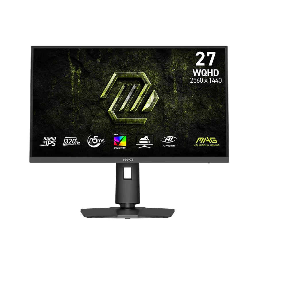 直達職業競技巔峰！MSI MAG 274QPF X32 電競螢幕：2K 320Hz 0.5ms 震撼性價比的電競猛獸