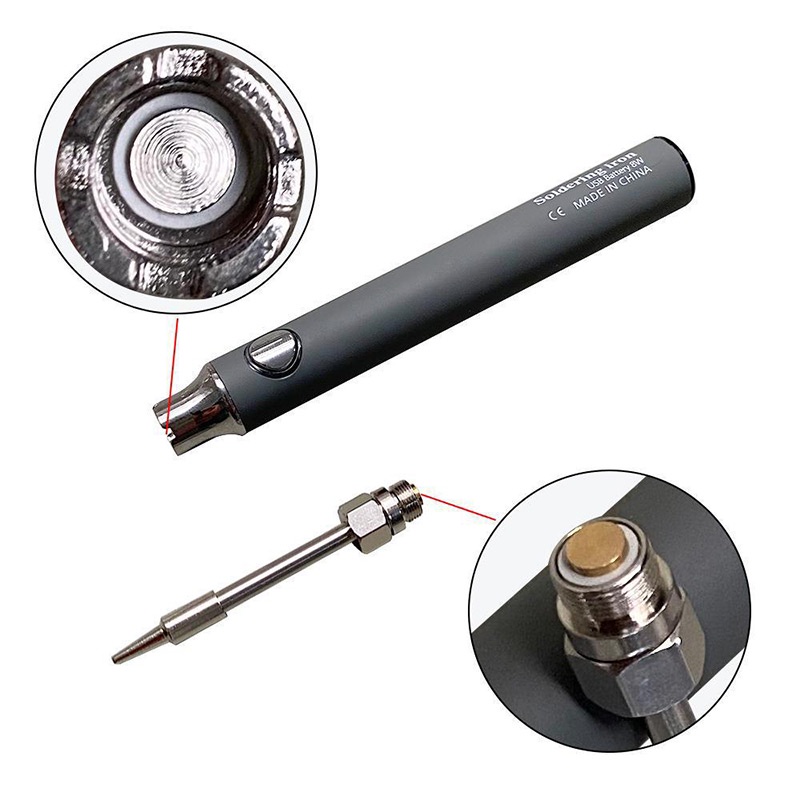 無線烙鐵usb烙鐵便攜式電焊機5v8w快速充電焊筆熱鉛筆焊接維修工具 | 蝦皮購物