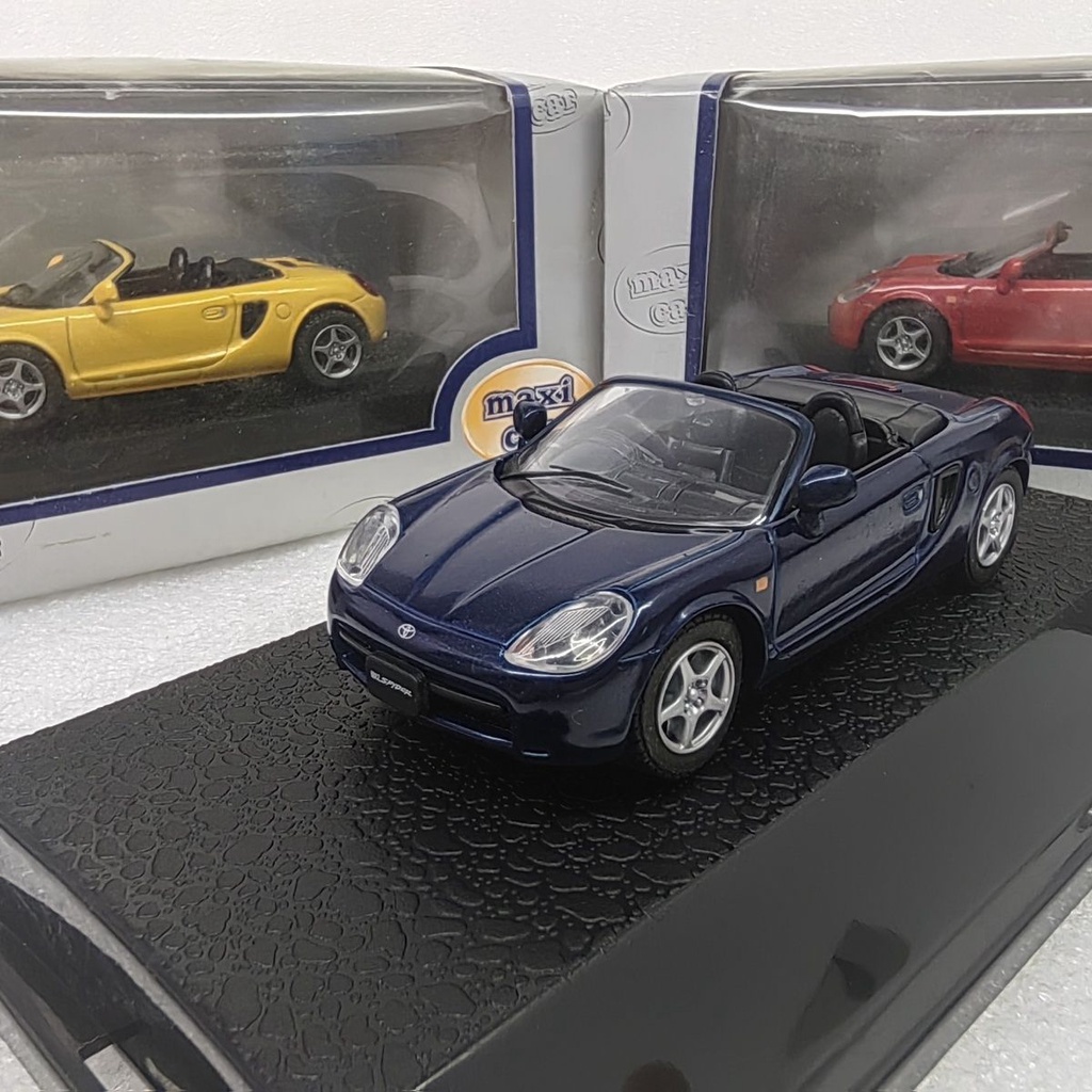 maxi car 1/43 豐田 MR 敞篷合金車模型 | 蝦皮購物