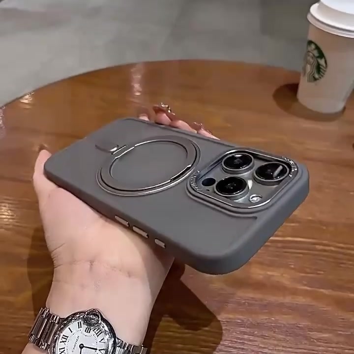 360°旋轉磁吸支架手機殼評價：iPhone 18/17/16/15 防摔支架殼值不值得買？ (3/11)