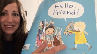 現貨🍀平裝英文繪本🍀Hello Friend🍀屢獲殊榮的插畫家Rebecca Cobb🍀同理/善良/友誼/🍀缺書店 | 蝦皮購物