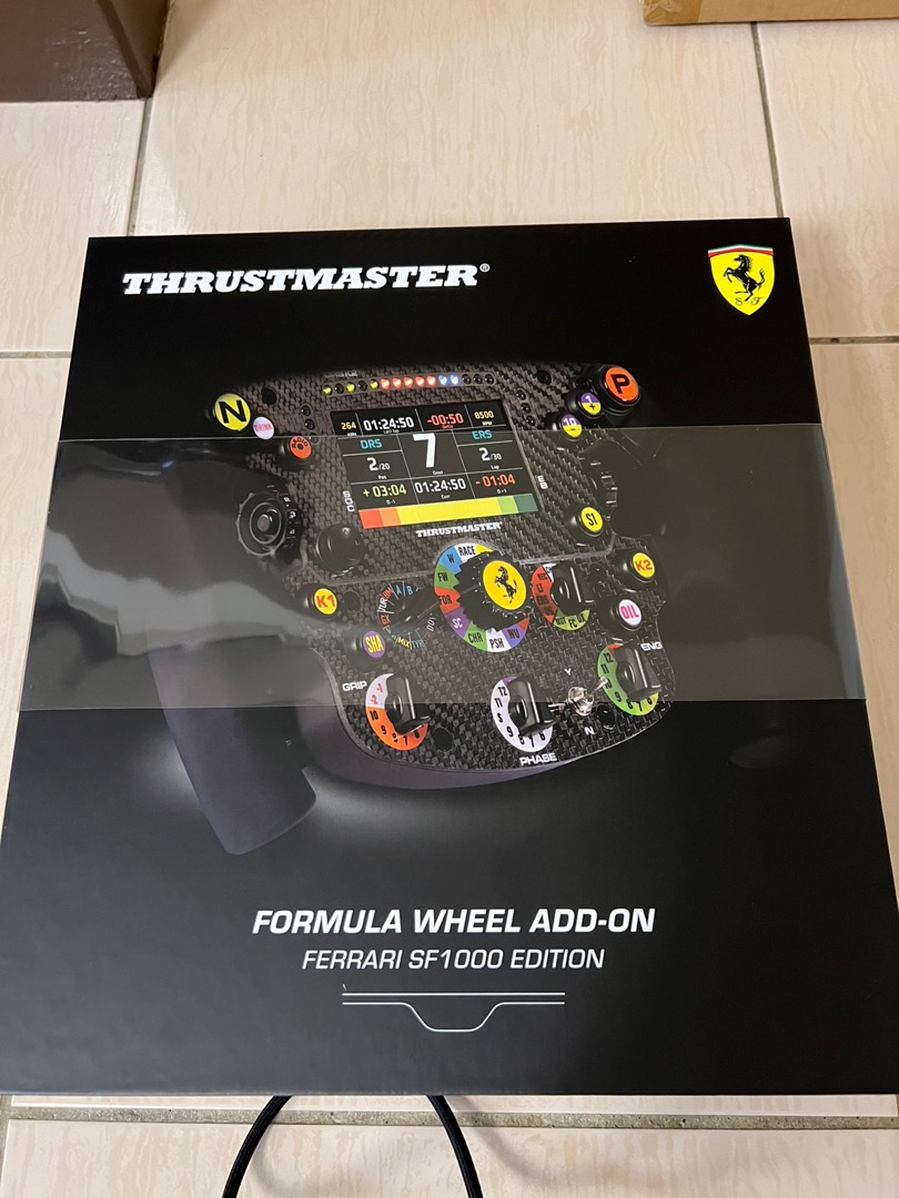 宇盛惟一】 Ferrari SF1000 TM Formula Wheel Add-On 法拉利盤面公司貨