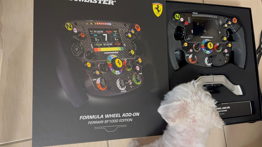 宇盛惟一】 Ferrari SF1000 TM Formula Wheel Add-On 法拉利盤面公司貨