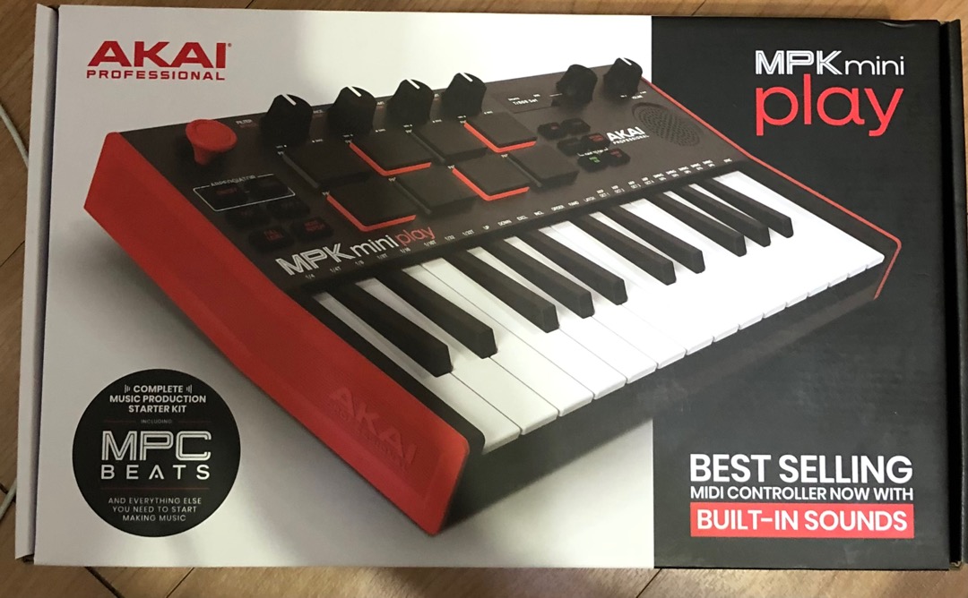 THINK2」第三代AKAI Professional MPK Mini Play MK3 鍵盤| 蝦皮購物