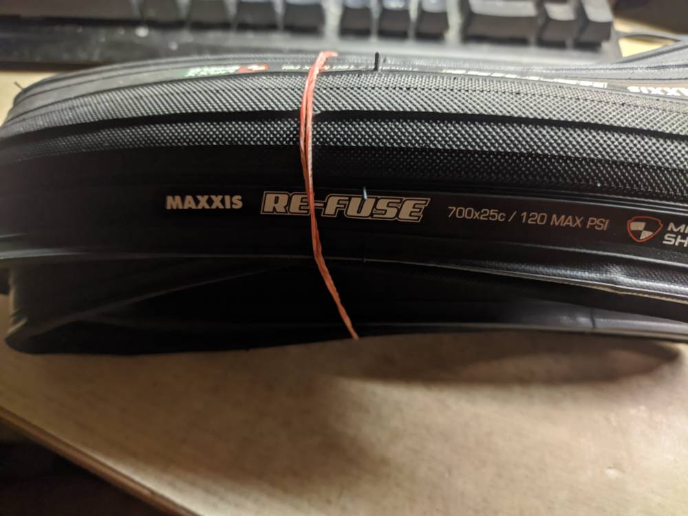 瑪吉斯Maxxis Re-Fuse 700x25C/28C 自行車公路車登山車黑色防刺可折