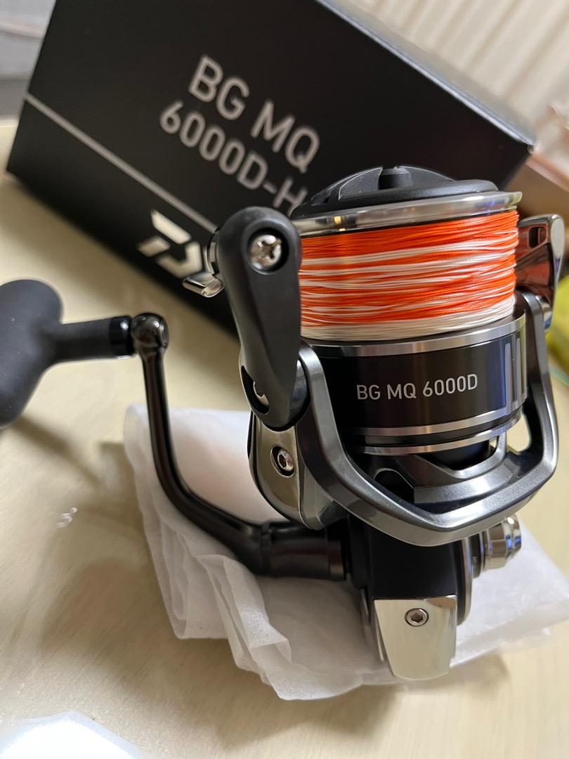 中壢鴻海釣具)《DAIWA》BG MQ紡車捲線器台版大物捲線器釣魚龍膽石斑海