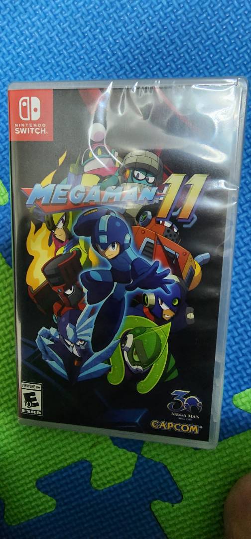現貨全新) NS SWITCH 洛克人11：命運的齒輪！！ 中英日文美版Mega Man