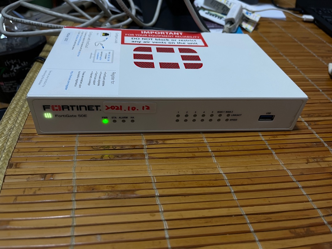 Fortinet Fortigate FG-50E UTM Firewal l授權至2021 2022 2023 | 蝦皮購物