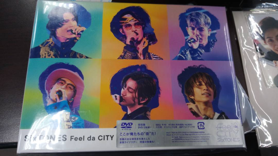 微音樂💃 代購日版SixTONES - Feel da CITY 演唱會影像藍光DVD 日本 