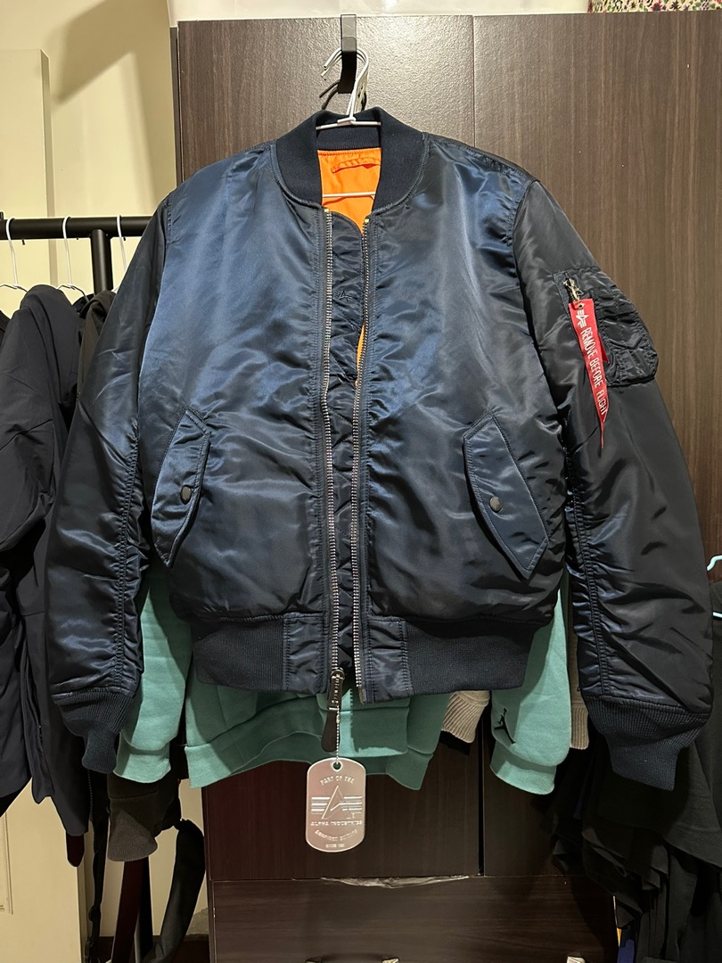 全新現貨》美版ALPHA MA-1 FLIGHT JACKET USA 飛行夾克外套防風| 蝦皮購物