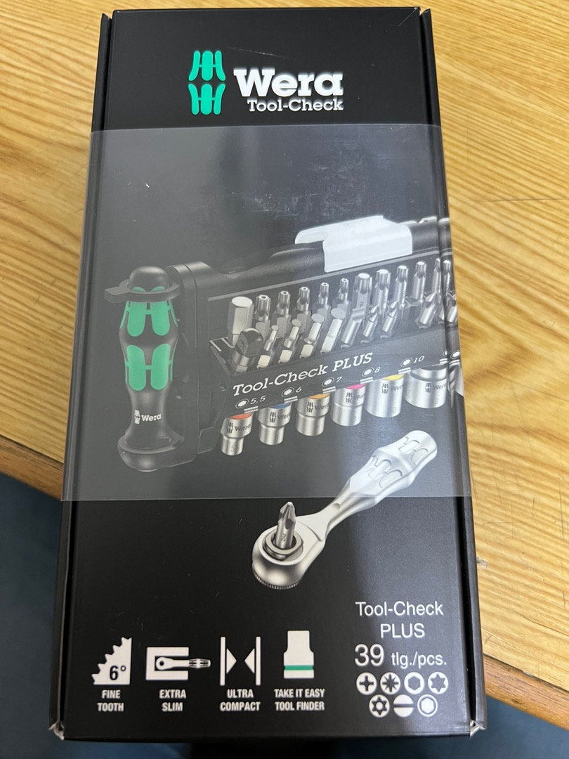 美德工具]最新版Wera Tool Check PLUS 兩分1/4