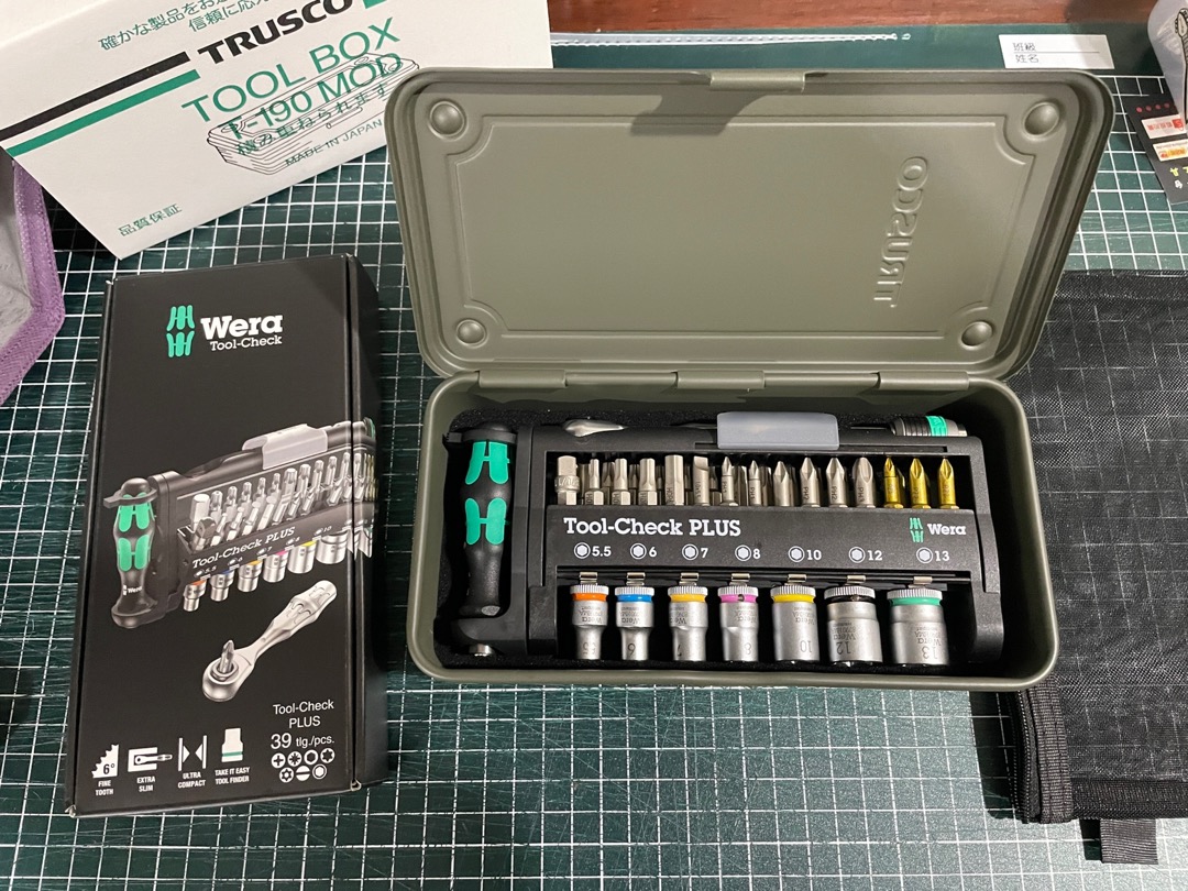 美德工具]最新版Wera Tool Check PLUS 兩分1/4