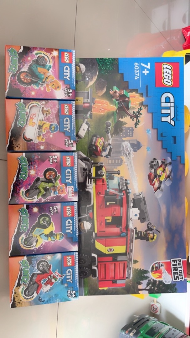 LEGO City - Superpack - 66426 消防救助3 in 1 (4208 ＆ 4209 ＆ 4427