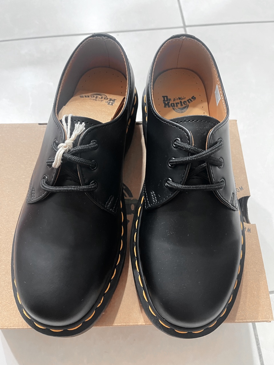 XIAOLU】 DR.MARTENS 1461 SMOOTH 馬汀3孔中性款11838002 硬皮霧面黑色