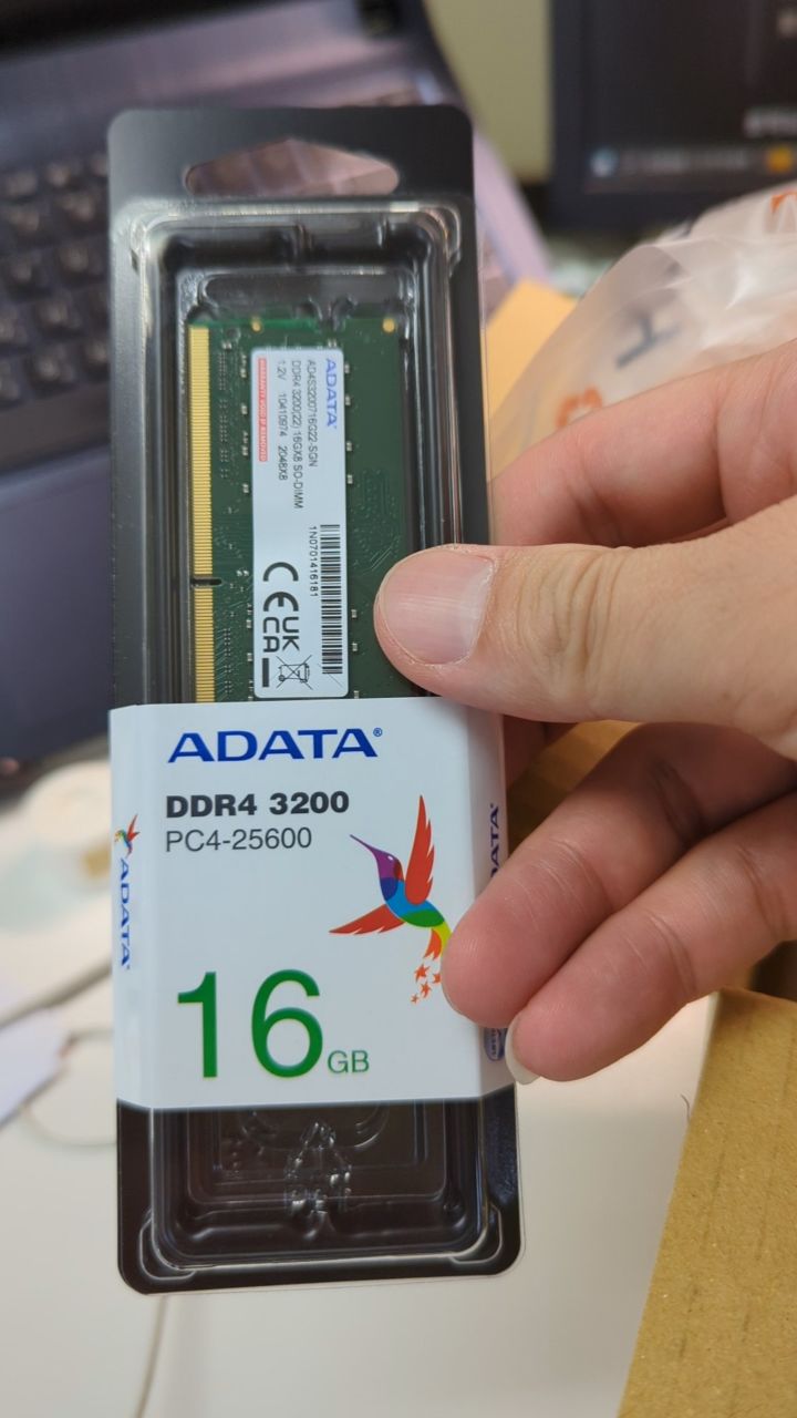 adata製pc3200 DDR4 16GBx2-