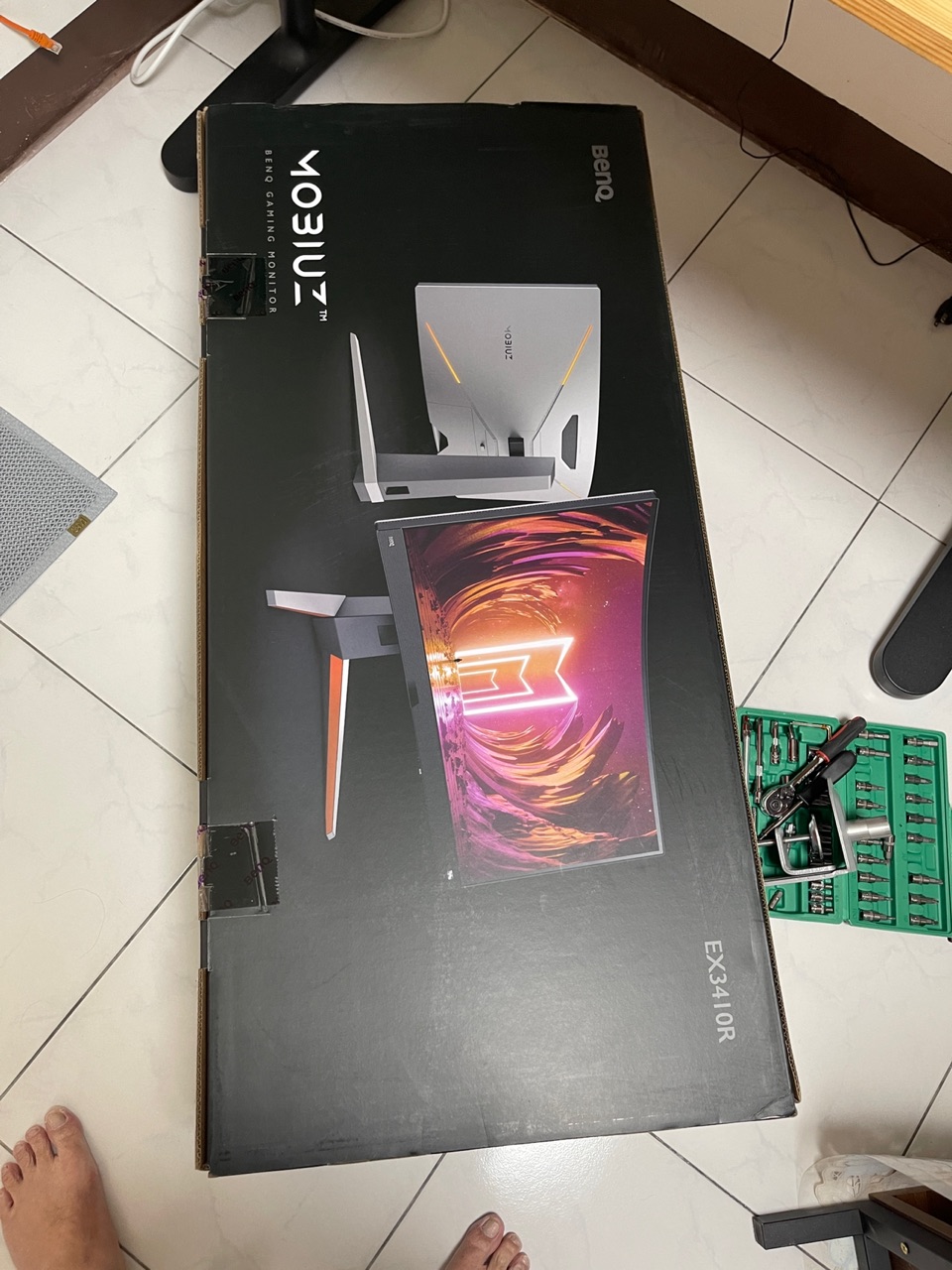 BenQ明基MOBIUZ EX3410R 1ms/VA曲面/144Hz/螢幕顯示器/原價屋| 蝦皮購物