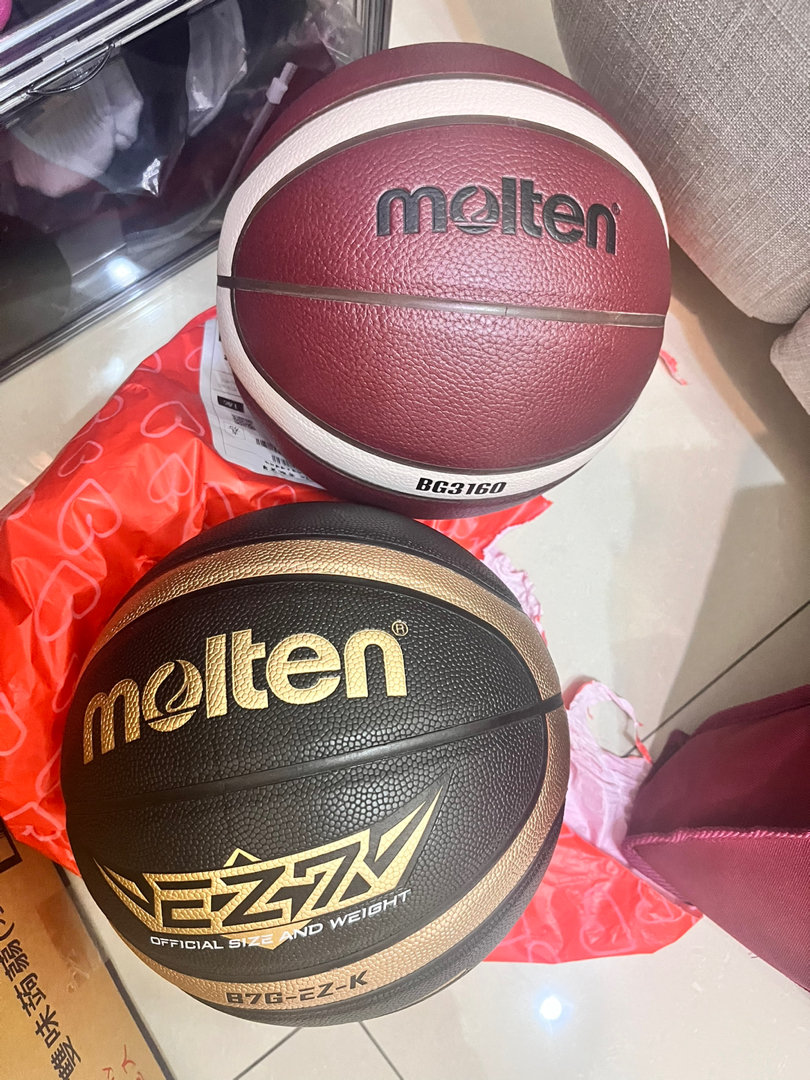限量黑金款MOLTEN EZ7 免運7號籃球送球針5號籃球6號籃球兒童籃球女生