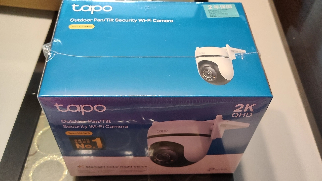 TP-Link Tapo C520WS 戶外型旋轉式Wi-Fi 網路攝影機/原價屋| 蝦皮購物