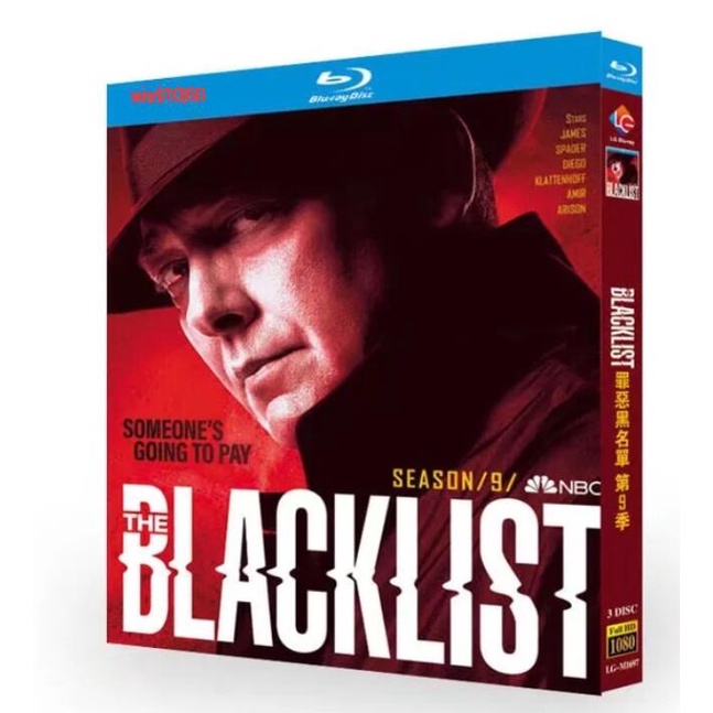 經典光碟美劇藍光BD藍光碟美劇罪惡黑名單1-9季The Blacklist 242381