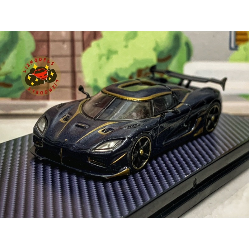 Tarmac Works GLOBAL64 1:64 合金模型車- Saab 900 Turbo Black