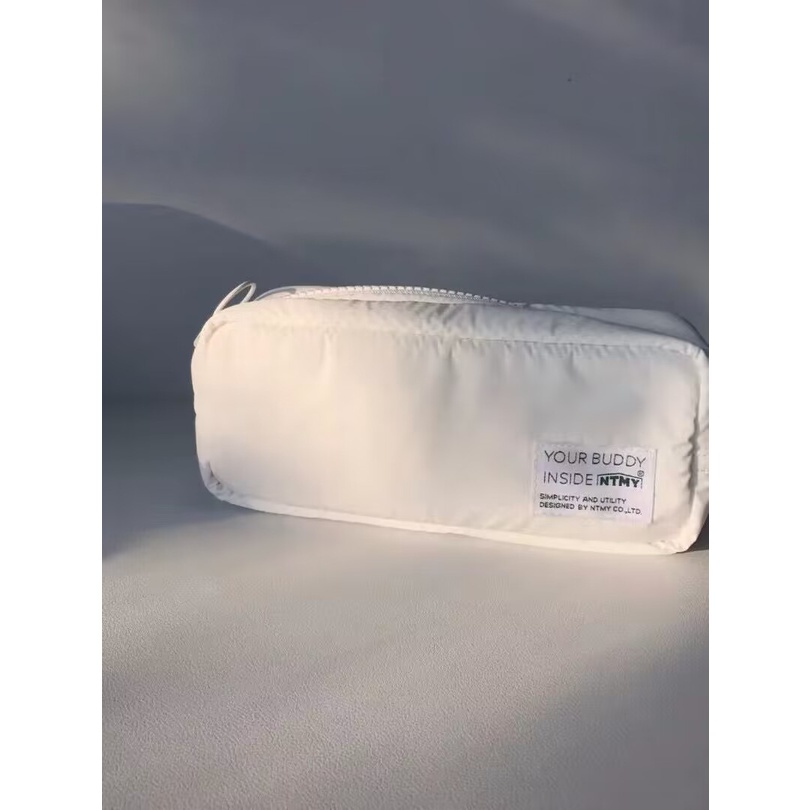 Ohaya cube pencil case 雙層 筆袋 三明治立體收納包 文具袋 文具化妝品收納袋 鉛筆盒 | 蝦皮購物