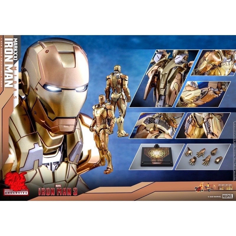 現貨Hot Toys MMS586 D36 鋼鐵人金霸王馬克21 Mk21 合金版限定HT