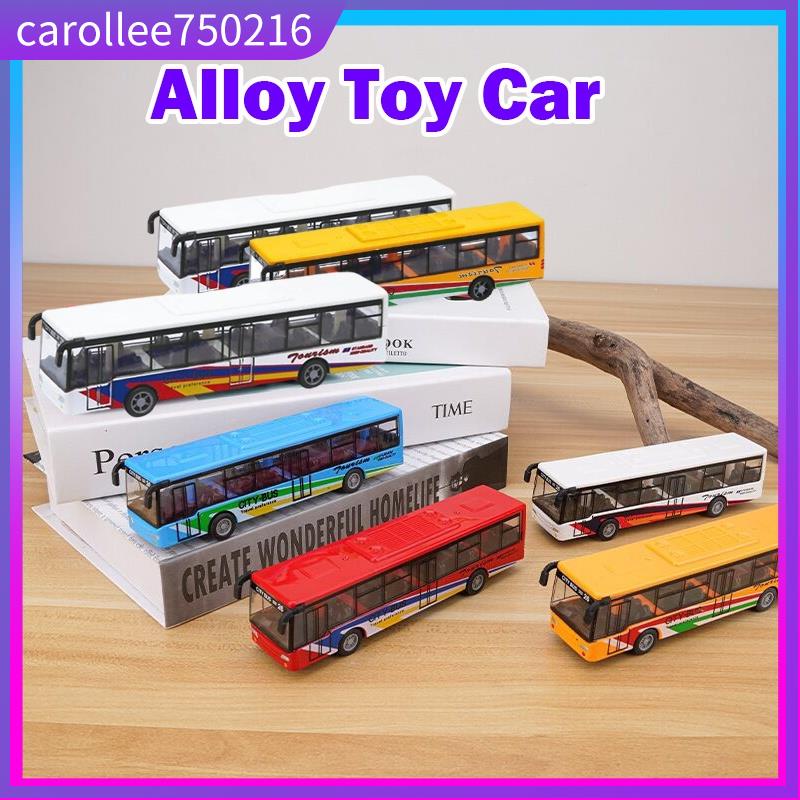Alloy Mini Simulation Pull Back Car Bus Model Kids Toy Mini | 蝦皮購物