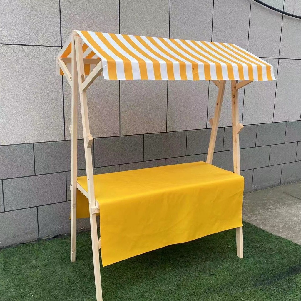 【實木】商場攤位棚架擺攤展示架實木製集市移動售貨車夜市小喫攤位可折疊展示架 架子 HUHA | 蝦皮購物