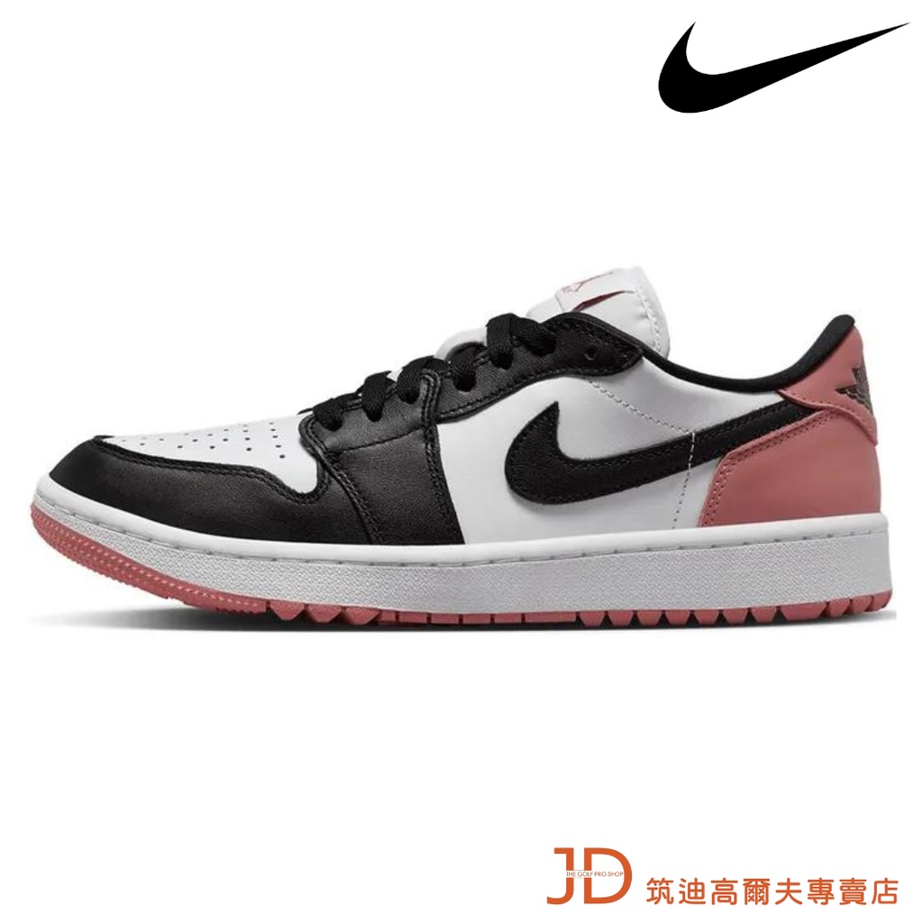 現貨 AIR JORDAN 1 Low G限量1代低筒高爾夫球鞋-黑粉