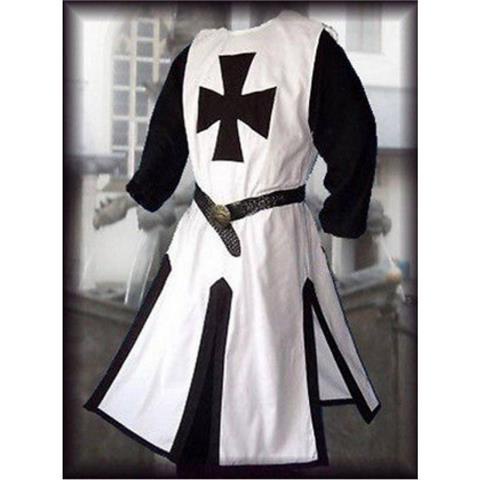 圣殿騎士團服男 現貨 中世紀外衣 cos服裝男 文藝復興時期 開叉拼接男士 圣殿騎士團服 cosplay cos動漫服 | 蝦皮購物