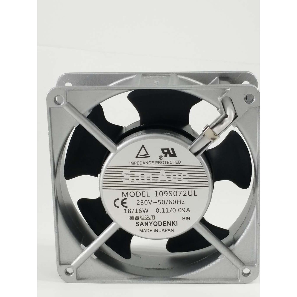 散熱風扇全新三洋 San Ace 109S072UL 220V 12038 進口大風量散熱風扇 | 蝦皮購物