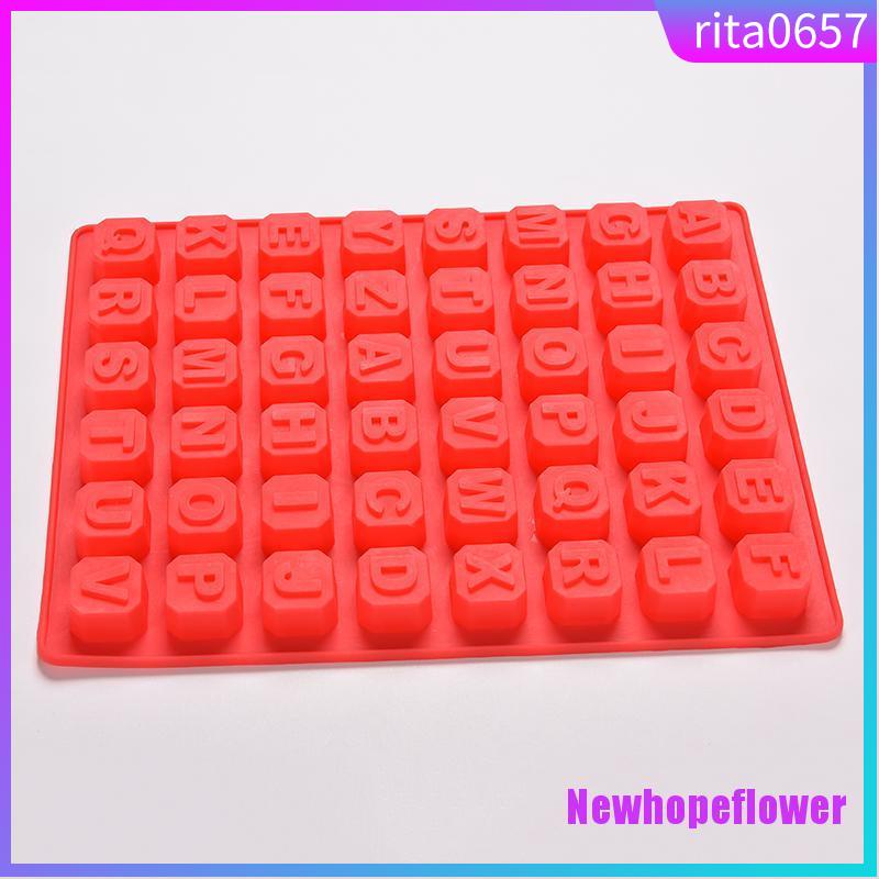 Silicone Alphabet Letter Soap Mold Cake Chocolate Jelly Cand | 蝦皮購物