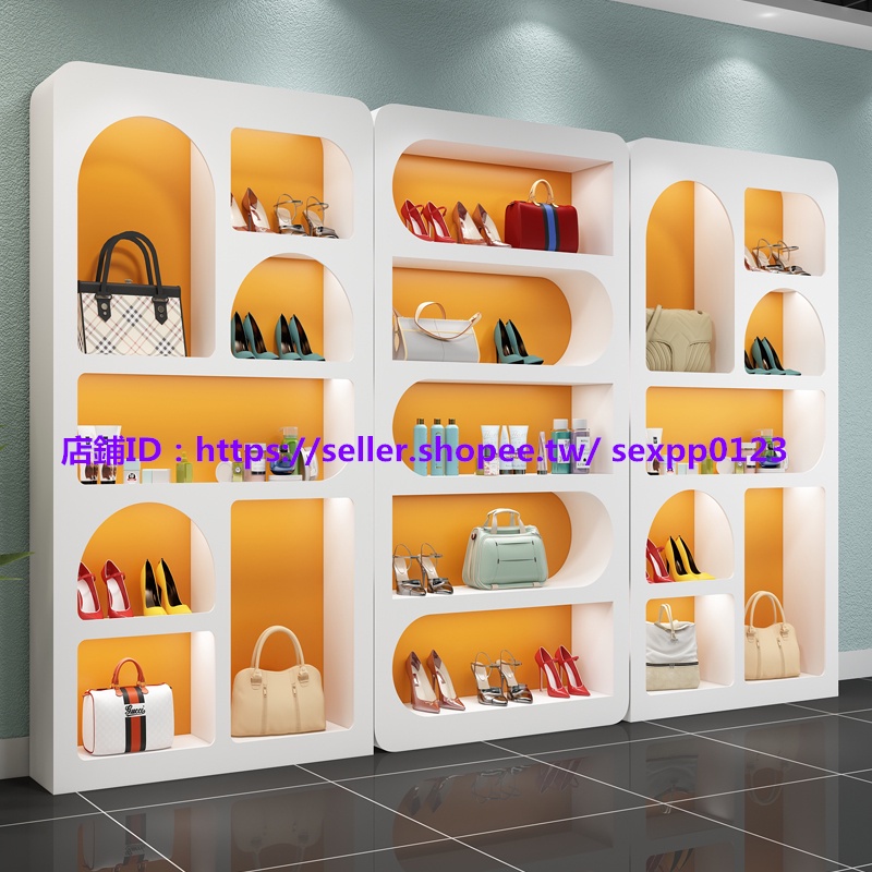 【免運 可開發票】展示櫃 美容院化妝品展櫃 產品展示櫃 鞋子/包包展櫃 展架 置物櫃 收納櫃 儲藏櫃 展示架 收納架 | 蝦皮購物