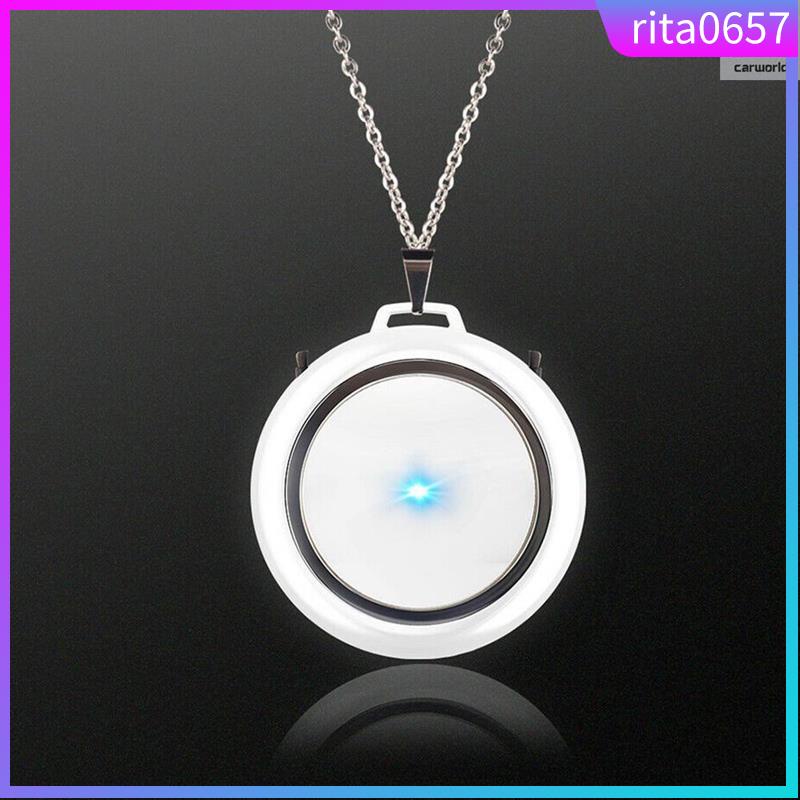 Necklace Hanging Portable Car Oxygen Bar Negative Ion Air Pu | 蝦皮購物