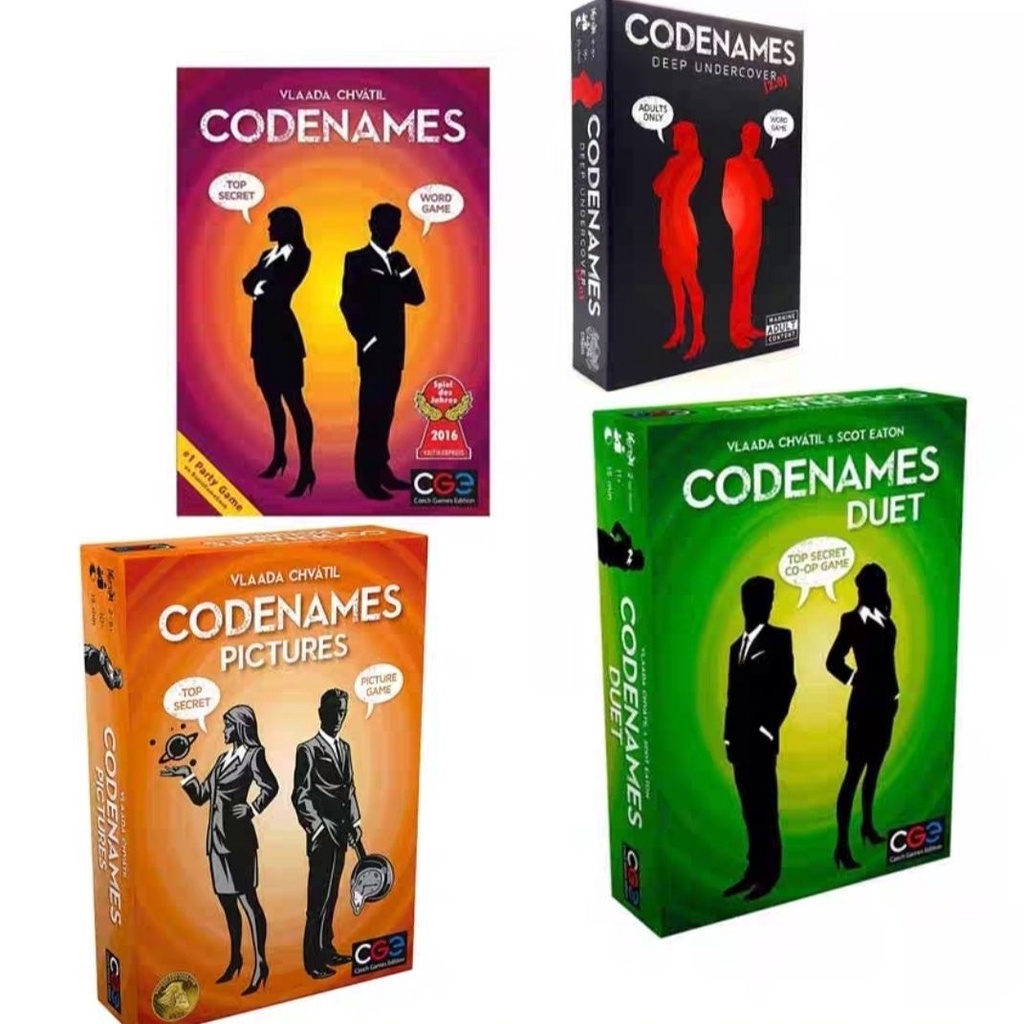 行動代號 反人類卡牌 codenames 機密代號 棋牌英文桌游 | 蝦皮購物
