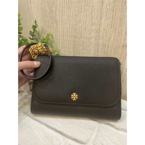 現貨🇺🇸 TORY BURCH TB WOC 136093 新改版磁扣鏈條包側背包（黑色