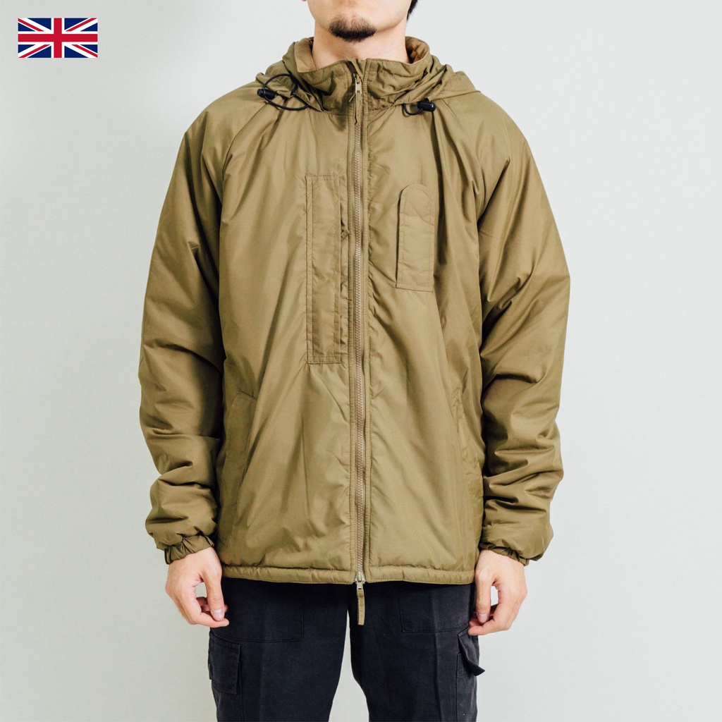 英軍公發PCS開襟外套British Army PCS Thermal Jacket 防風夾克卡其色