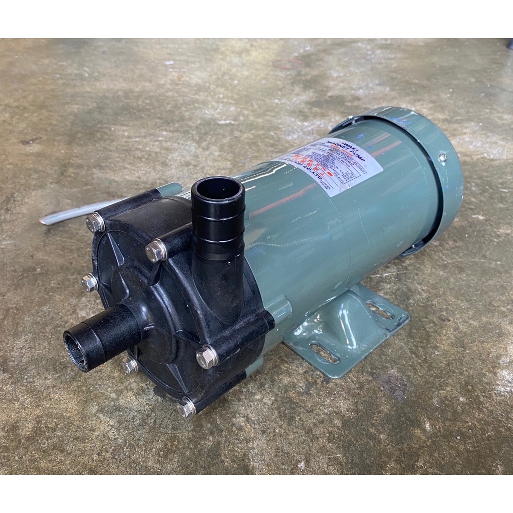 日本製IWAKI MAGNET PUMP MD-100R(三相220V)無軸封耐酸鹼幫浦-輸送藥水