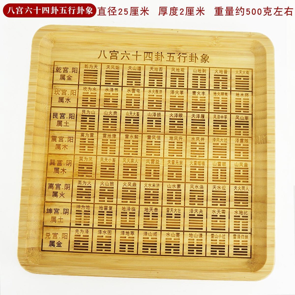 【算卦 打卦】易經八卦 周易卦盤 卦筒 後天八卦 圖搖 卦盤 六爻卦工具 竹木雕刻#ad8951423 | 蝦皮購物
