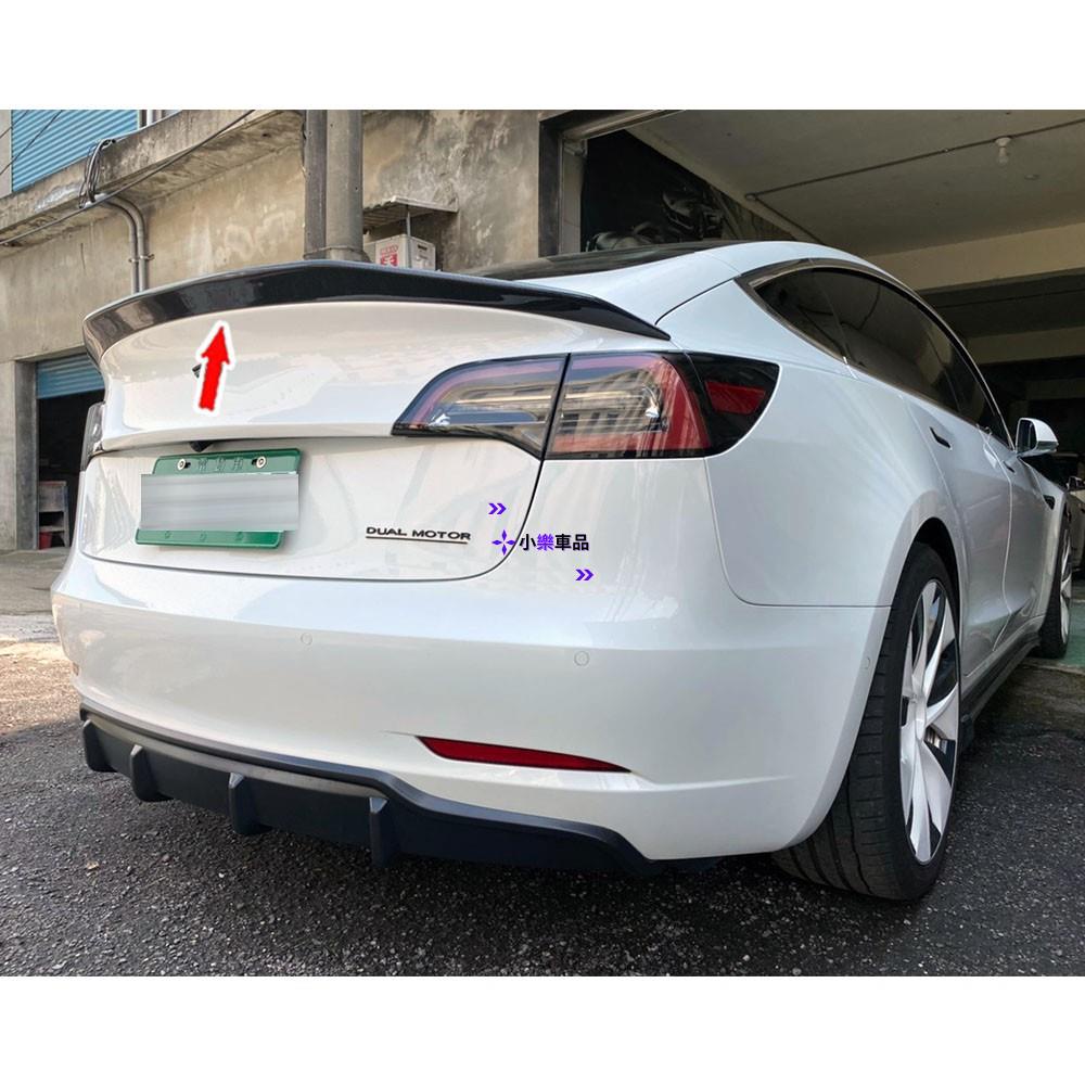 桃園現貨 特斯拉 Model3 Tesla Model 3 掀背四門 S款 翹款 尾翼 改裝配件 FRP材質 烤漆 2 | 蝦皮購物