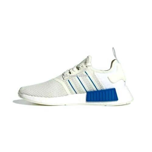 Adidas nmd r1 2024 men's white and blue