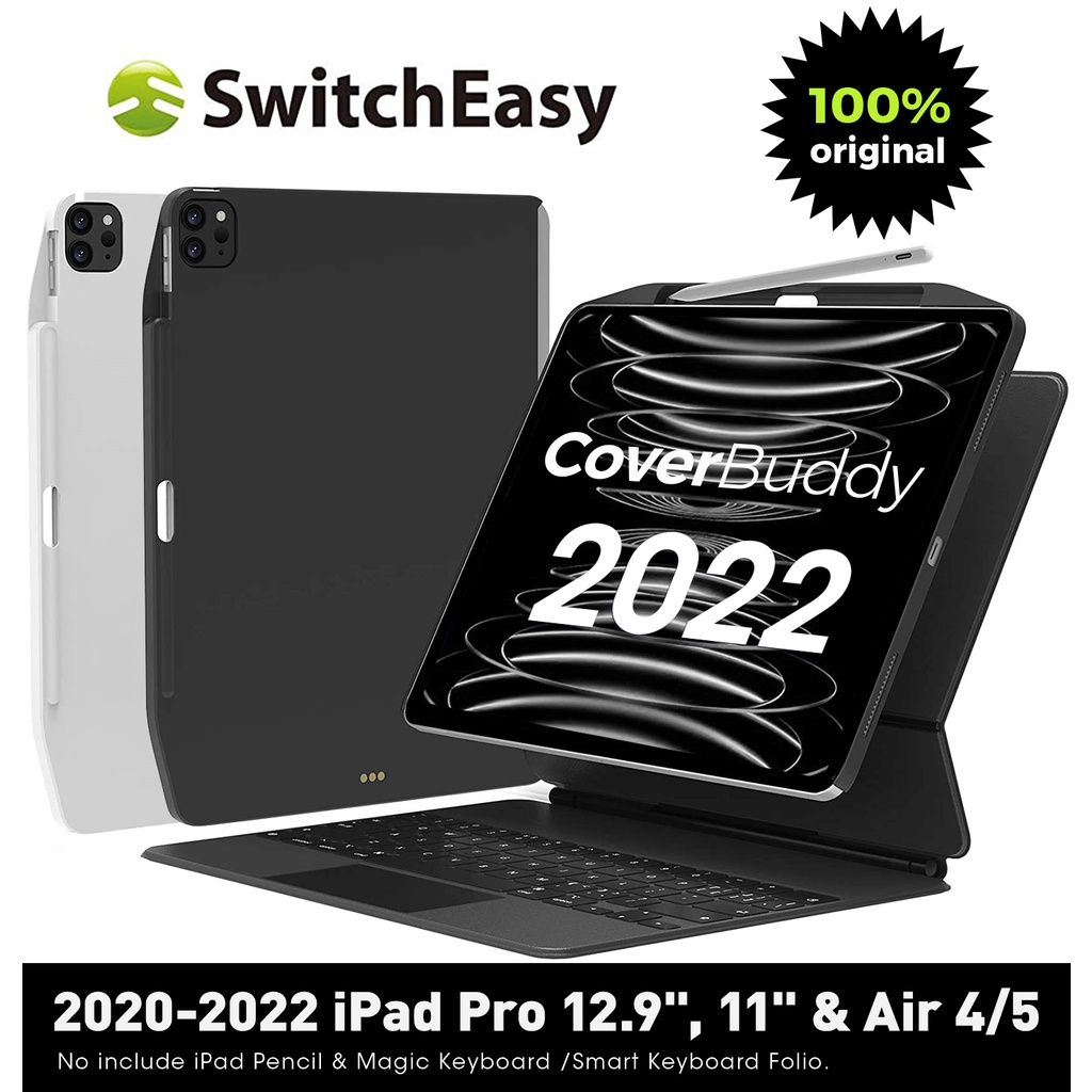 美國魚骨 SwitchEasy CoverBuddy iPad Pro 保護殼 13/11/12 2020-2024 | 蝦皮購物